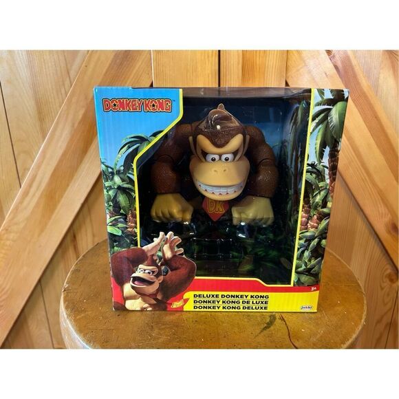 Donkey Kong Deluxe Jakks Pacific World Of Nintendo 6 Inch Action Figure Rare